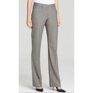 Theory light grey suit pants